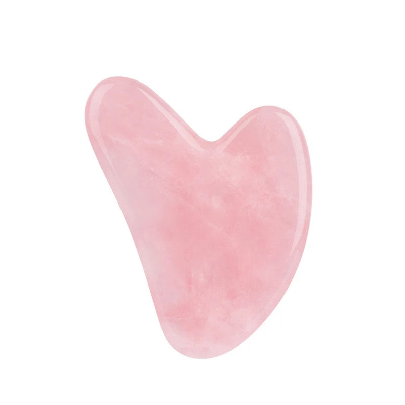 Rolo de Jade e Gua Sha Natural - Massagem Facial e Corporal