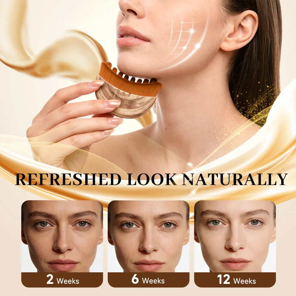 Escova de Drenagem Linfática Facial - Modelagem e Autocuidado