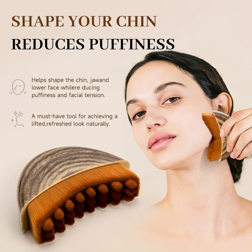 Escova de Drenagem Linfática Facial - Modelagem e Autocuidado
