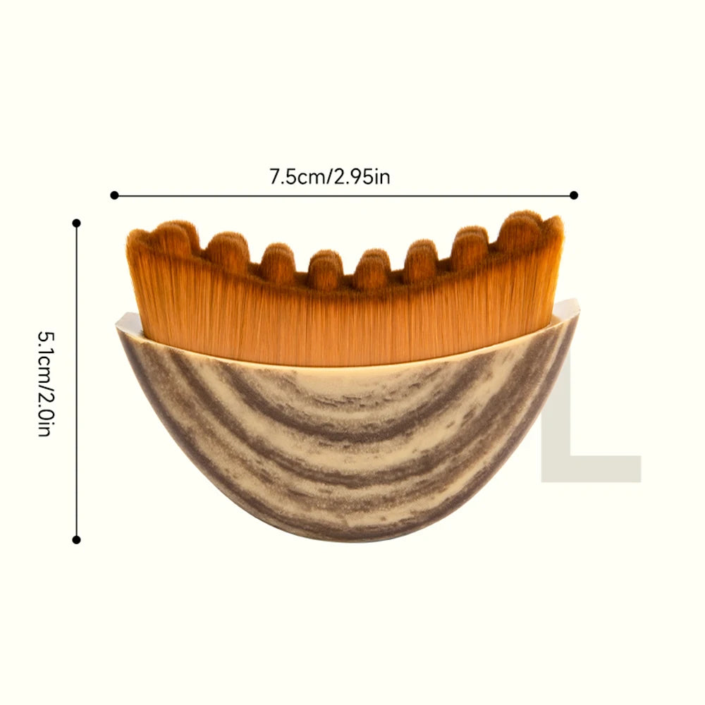 Escova de Drenagem Linfática Facial - Modelagem e Autocuidado