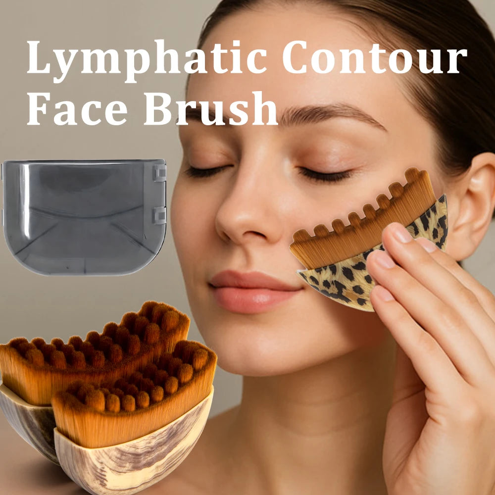 Escova de Drenagem Linfática Facial - Modelagem e Autocuidado