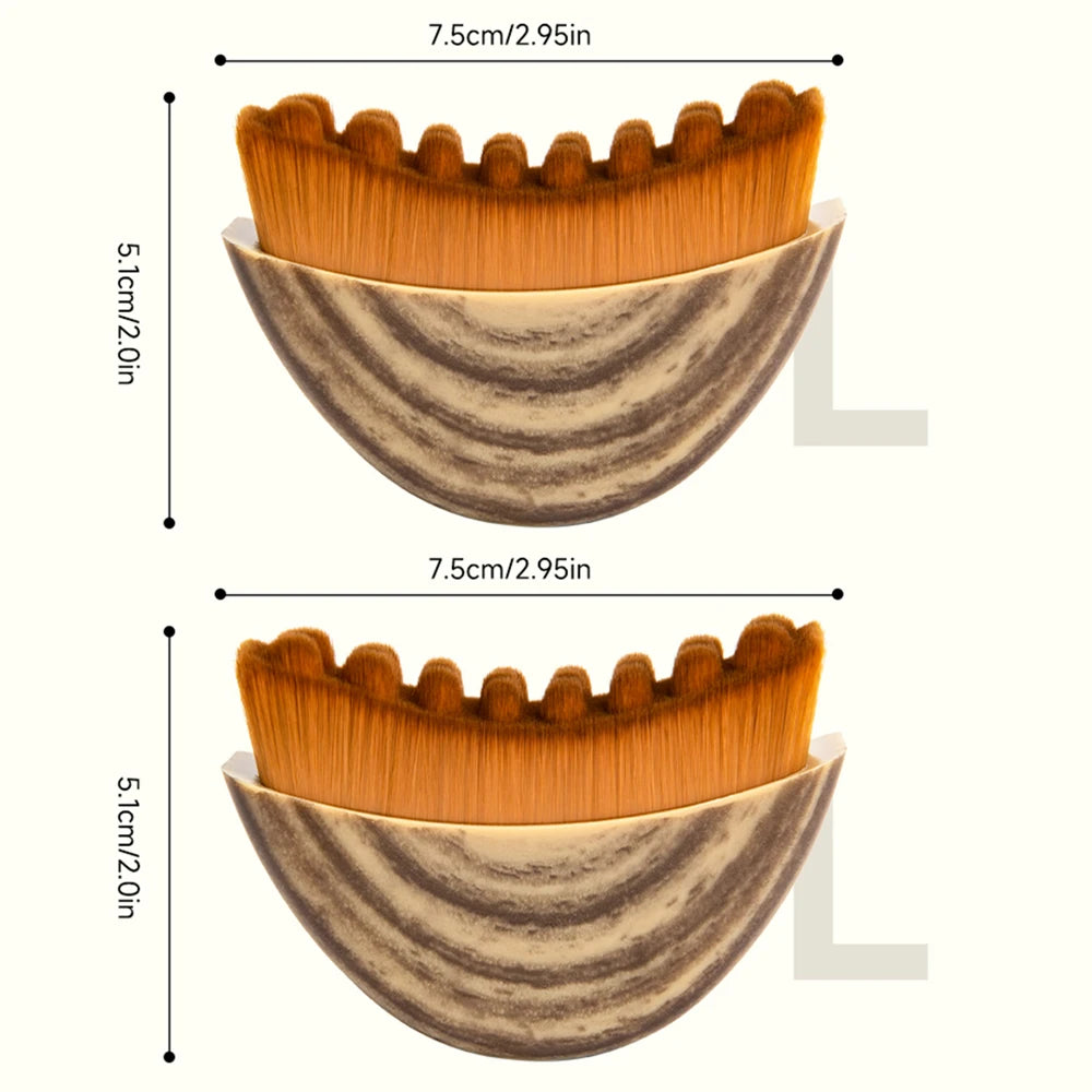 Escova de Drenagem Linfática Facial - Modelagem e Autocuidado