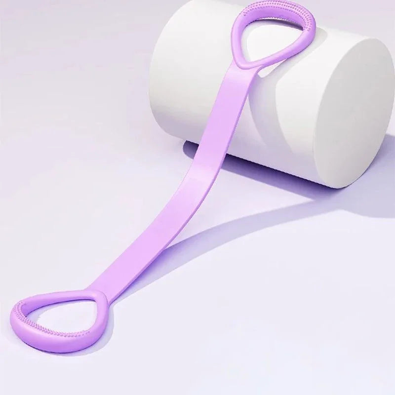 Faixa Elástica de Yoga Figura 8 - Alongamento e Flexibilidade